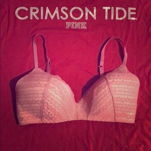 Pink Victoria’s Secret bra
